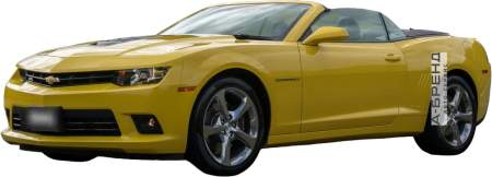 Шевроле Camaro 5, рестайлинг Кабриолет